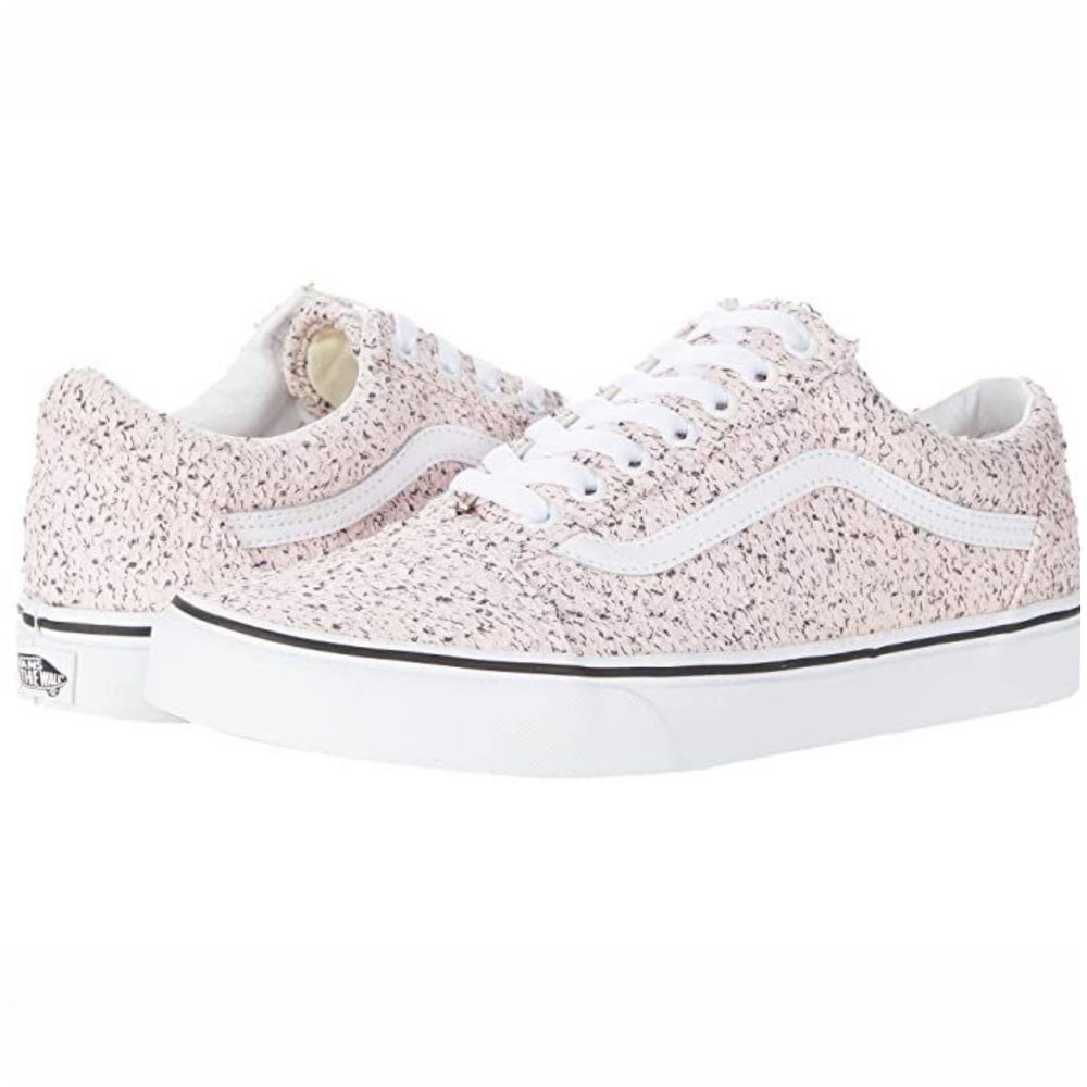 NEW Vans Old Skool Boucle Pink Speckle Tweed Sneakers